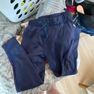 Navy boys joggers